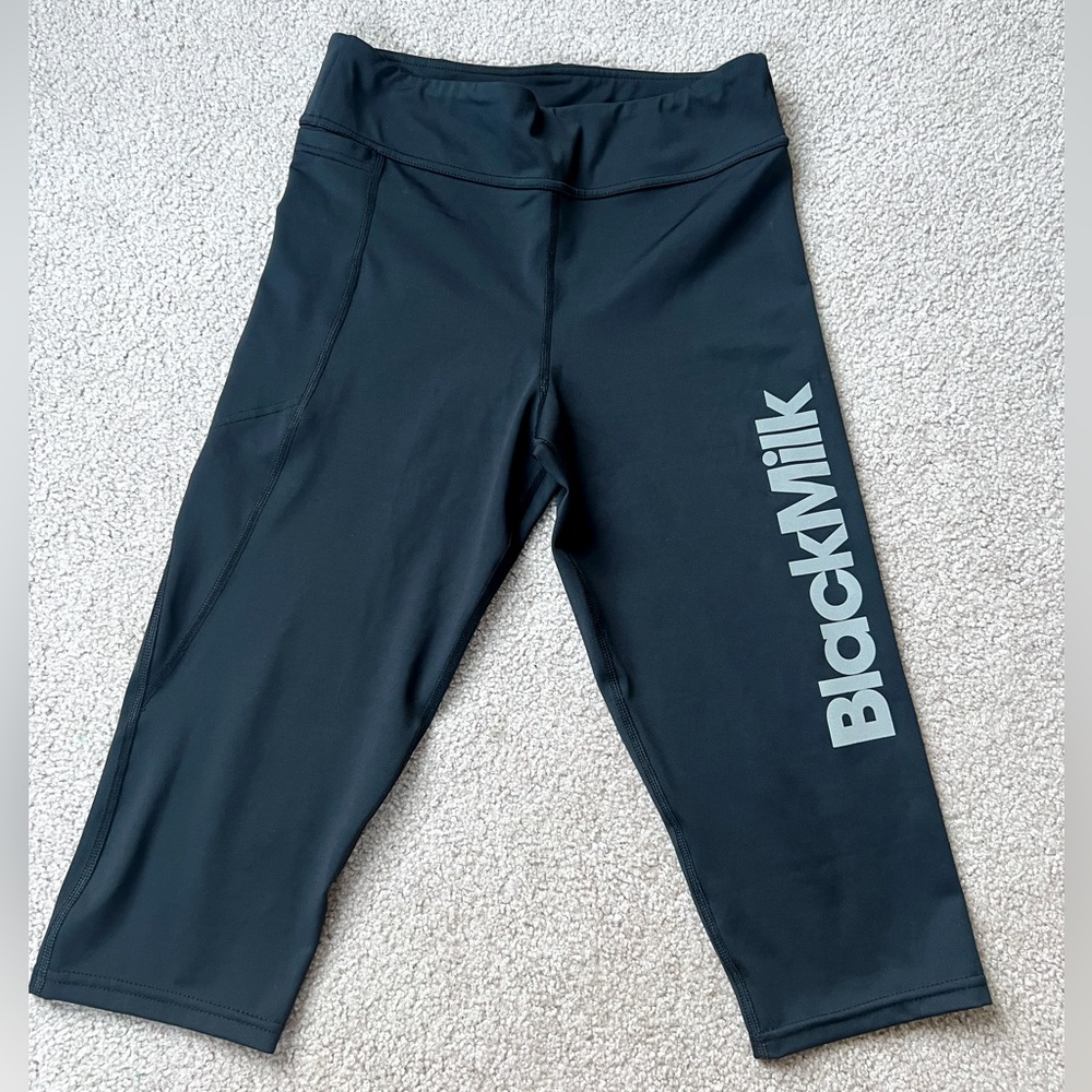 Black Milk Clothing Reppin’ It Silver HW Combat Pants